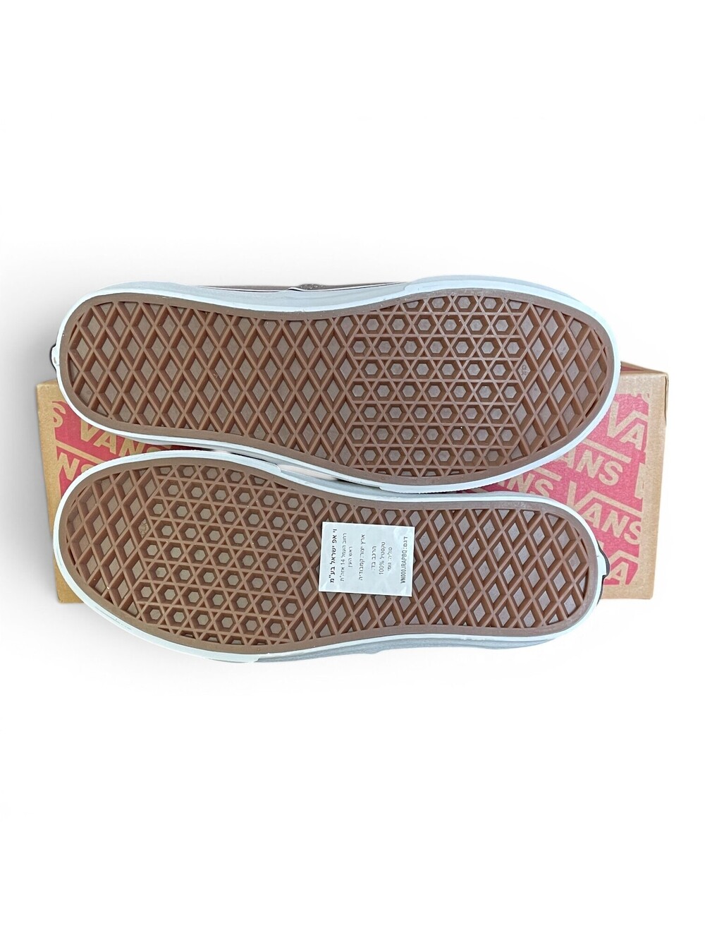 Vans Authentic Sneakers Pewter Women Sz 6 Men Sz 4.5 NWT - Picture 12 of 12